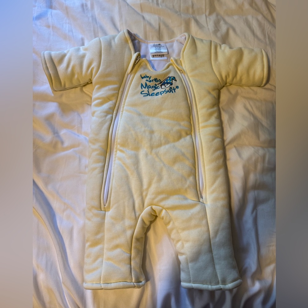 Baby Sleep Suit - Yellow